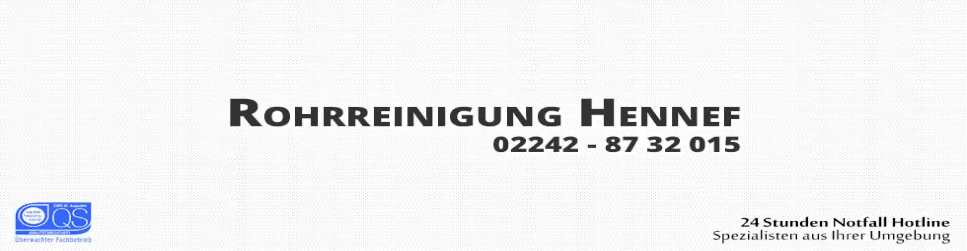 Rohrreinigung Hennef